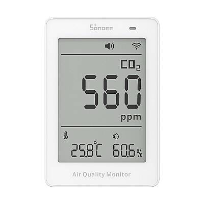 AirGuard CO2 Matter Akıllı Hava Kalitesi Ölçüm Cihazı | SAWF-08P - 3