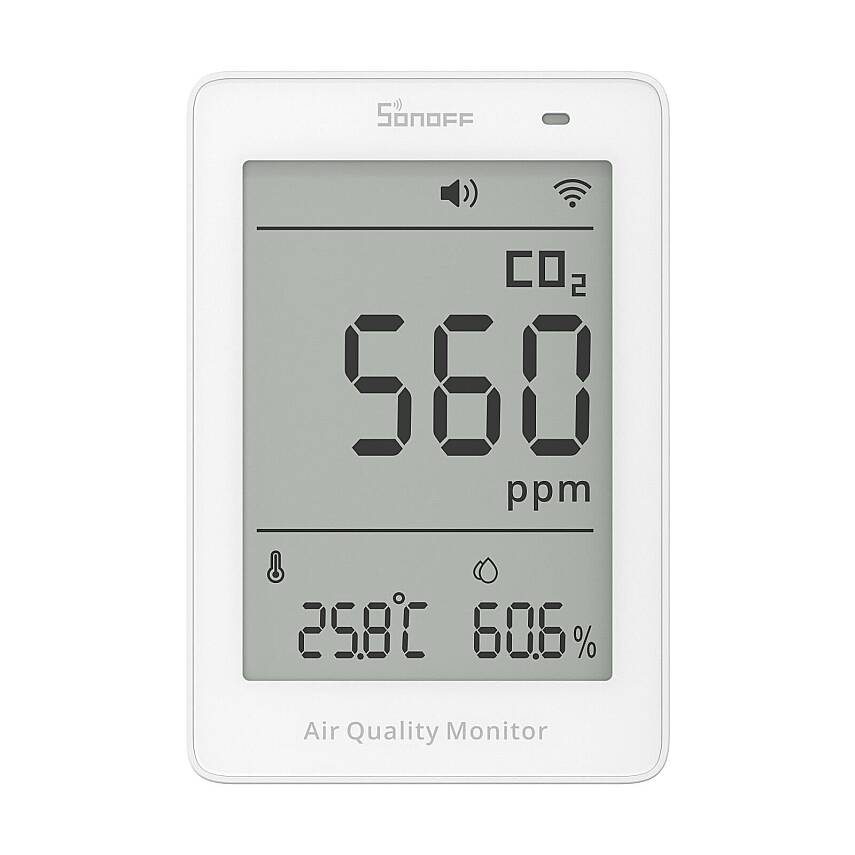 AirGuard CO2 Matter Akıllı Hava Kalitesi Ölçüm Cihazı | SAWF-08P - 3