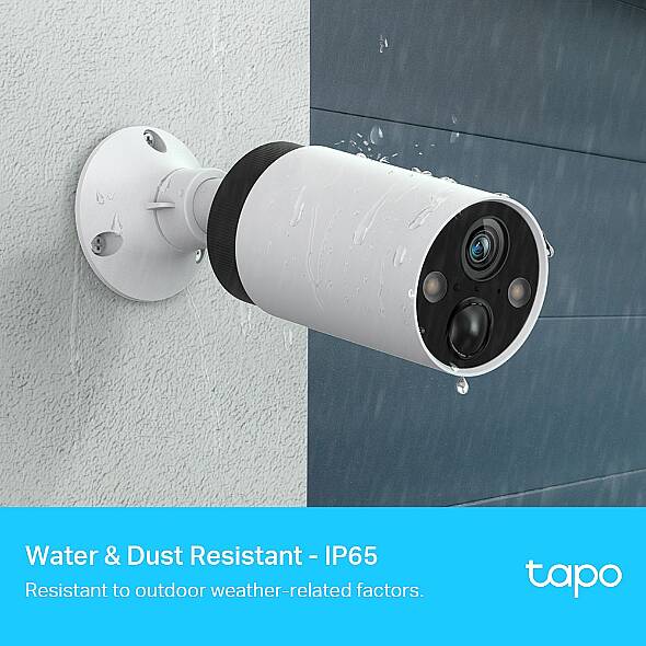 Akıllı Kablosuz Güvenlik Kamerası Sistemi, 1 Kameralı Sistem | Tapo C420S1 - 2