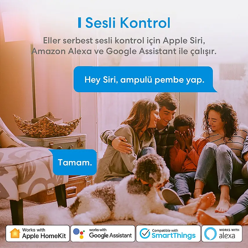 Akıllı Wi-Fi LED Ampul - 6