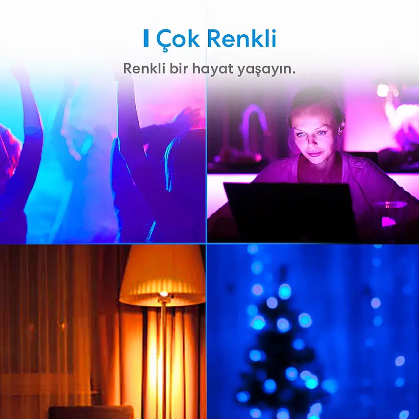 Akıllı Wi-Fi LED Ampul - 4