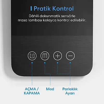 Akıllı Wi-Fi LED Masa Lambası - 6