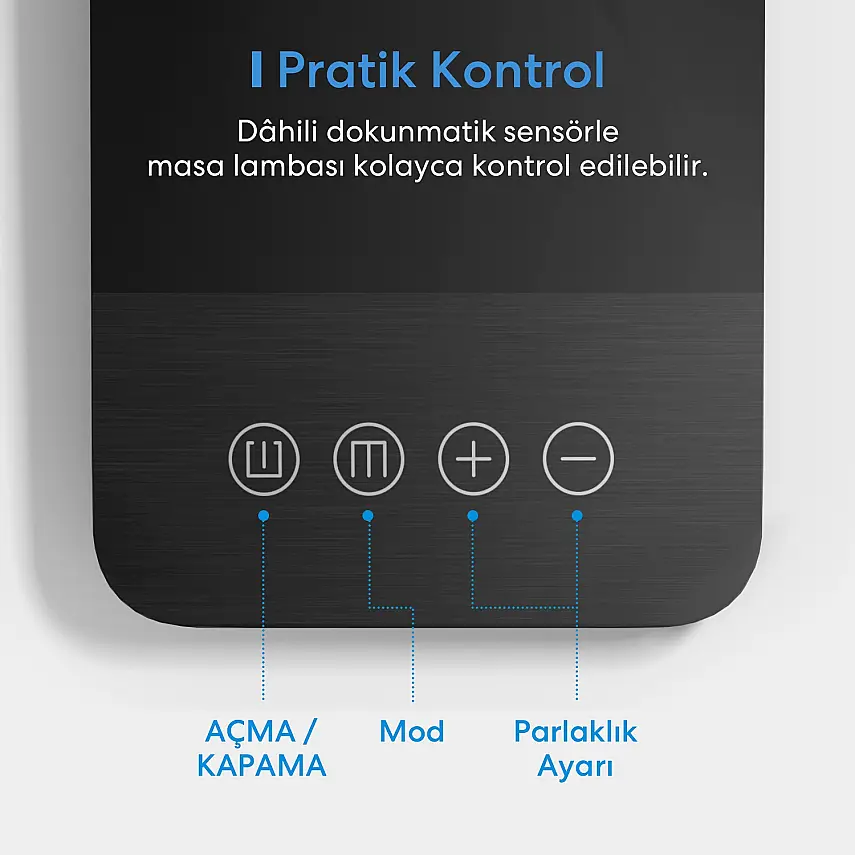 Akıllı Wi-Fi LED Masa Lambası - 6