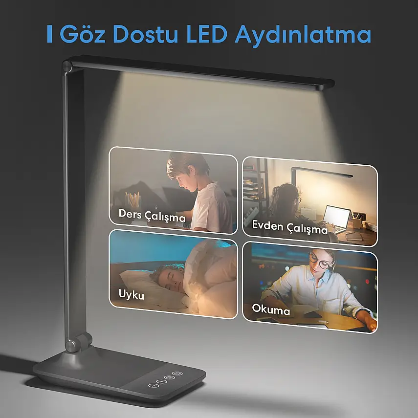 Akıllı Wi-Fi LED Masa Lambası - 2
