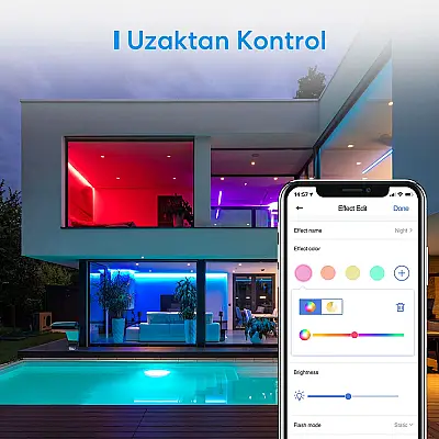 Akıllı Wi-Fi Işık Şerit (2 X 5 Metre) - 5