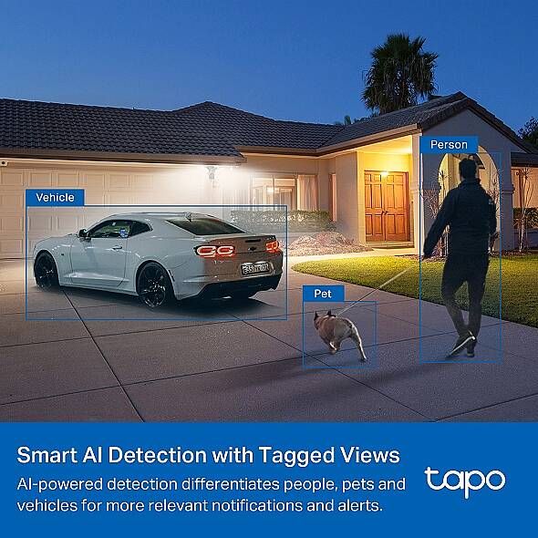 Akıllı Projektör Kamera | Tapo C720 - 4