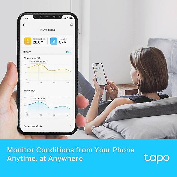 Akıllı Sıcaklık ve Nem Sensörü | Tapo T315 - 4