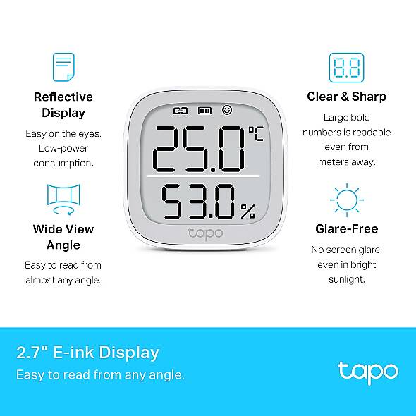 Akıllı Sıcaklık ve Nem Sensörü | Tapo T315 - 6