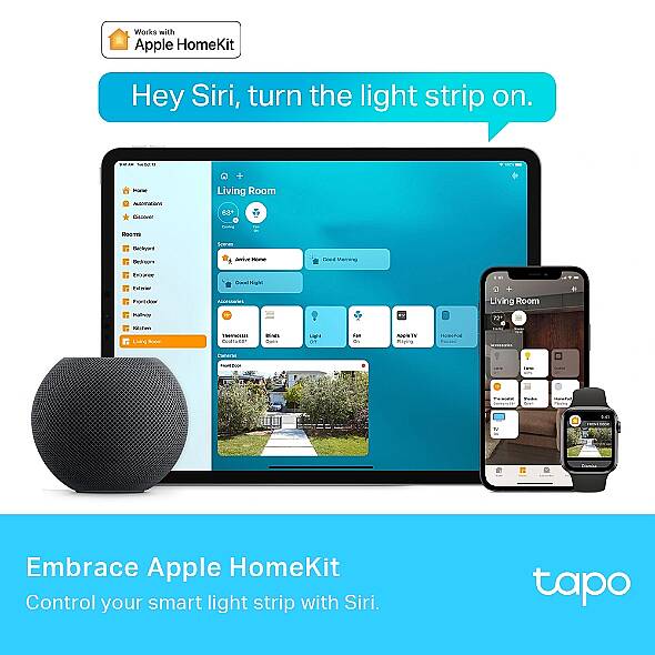 Akıllı Wi-Fi Işık Şeridi, Çok Renkli | Tapo L930-10 - 10