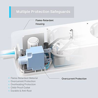 Akıllı Wi-Fi Priz Şeridi | Tapo P300 - 4