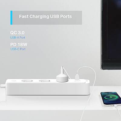 Akıllı Wi-Fi Priz Şeridi | Tapo P300 - 5