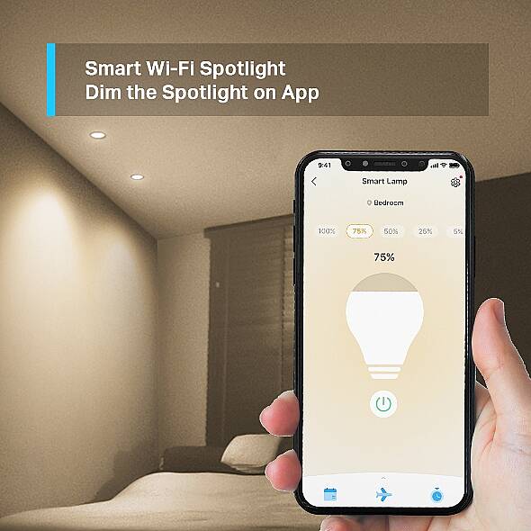 Akıllı Wi-Fi Spot Lamba, Ayarlanabilir Işık Şiddeti | Tapo L610 - 2
