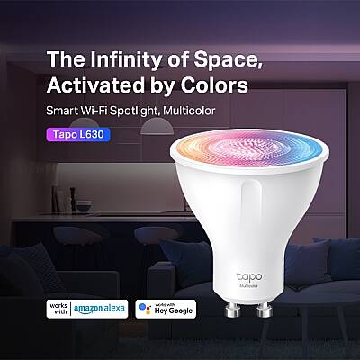 Akıllı Wi-Fi Spot Lamba, Çok Renkli | Tapo L630