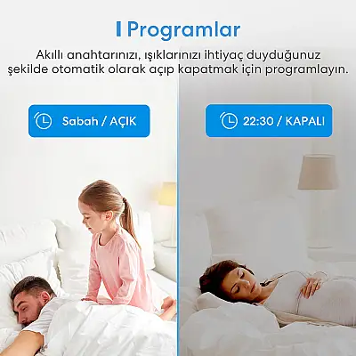 Akıllı Wi-Fi Duvar İçi Anahtar - 5