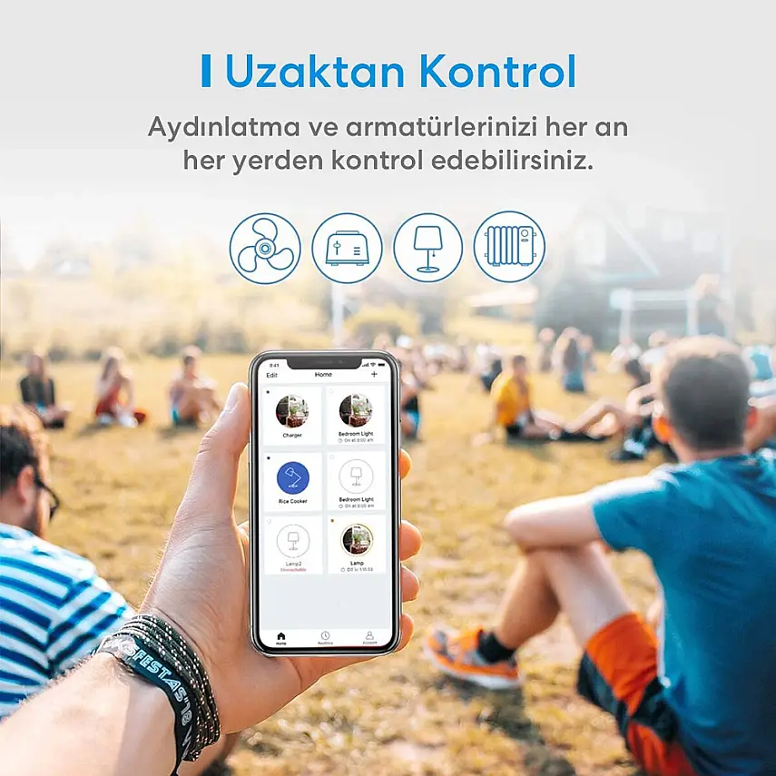 Akıllı Wi-Fi İç/Dış Mekan Prizi - 6
