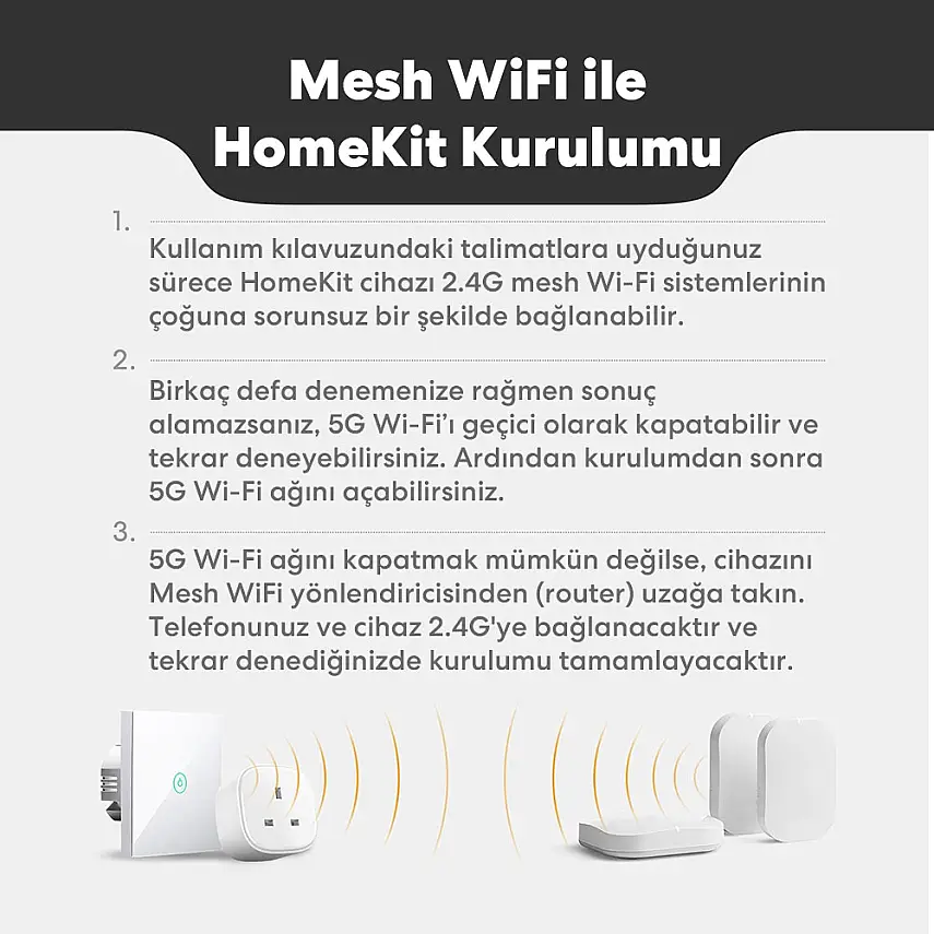 Akıllı Wi-Fi 2 Yönlü Dokunmatik Duvar Anahtarı - 8