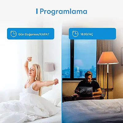 Akıllı Wi-Fi 2 Yönlü Dokunmatik Duvar Anahtarı - 5