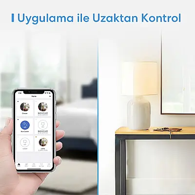 Akıllı Wi-Fi 2 Yönlü Dokunmatik Duvar Anahtarı - 4