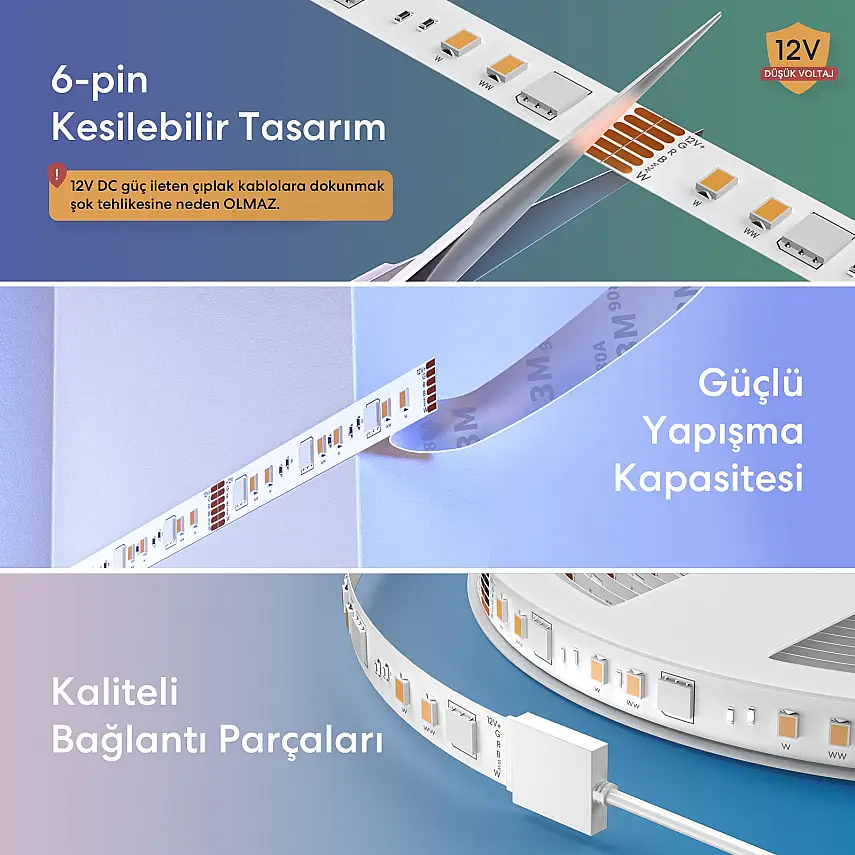 Akıllı Wi-Fi LED Şerit (5 Metre) - 5