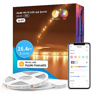 Akıllı Wi-Fi LED Şerit (5 Metre)