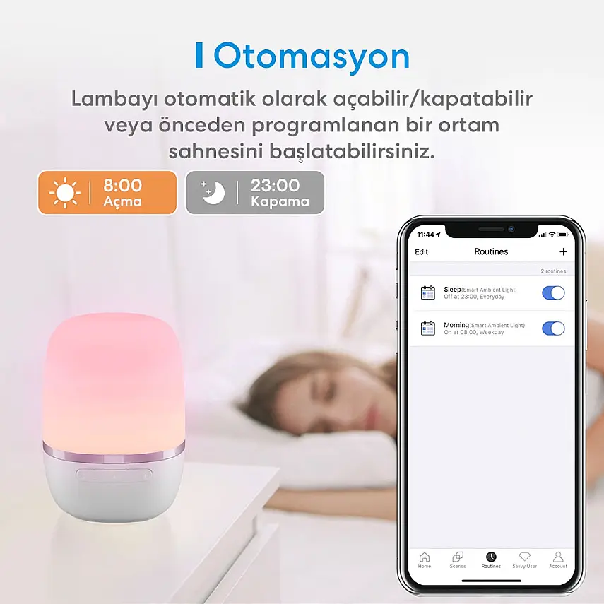 Akıllı Wi-Fi Ortam Aydınlatması - 5