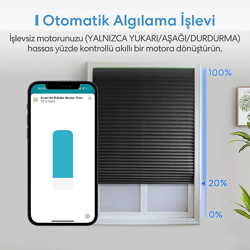 Akıllı Wi-Fi Panjur Zamanlayıcısı - 3