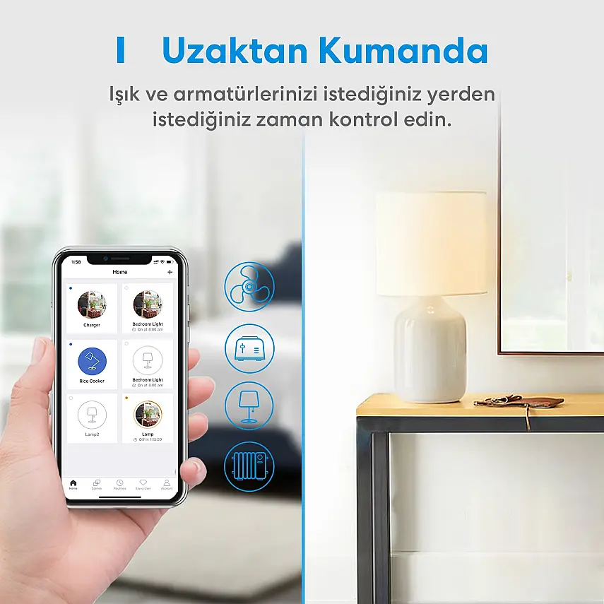 Akıllı Wi-Fi Priz (2xTekli) - 4