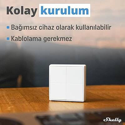 BLU 4 Butonlu Duvar Anahtarı - 2