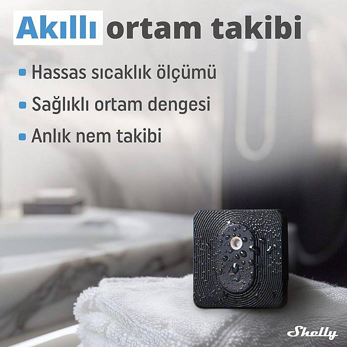 BLU H&T Siyah Bluetooth Sıcaklık ve Nem Sensörü - 6