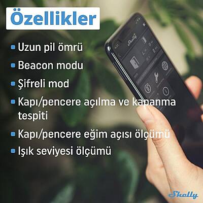 BLU Kapı ve Pencere Sensörü - 5