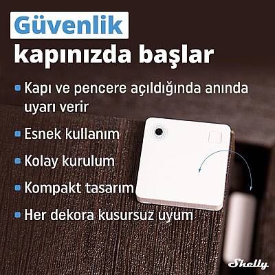 BLU Kapı ve Pencere Sensörü - 6