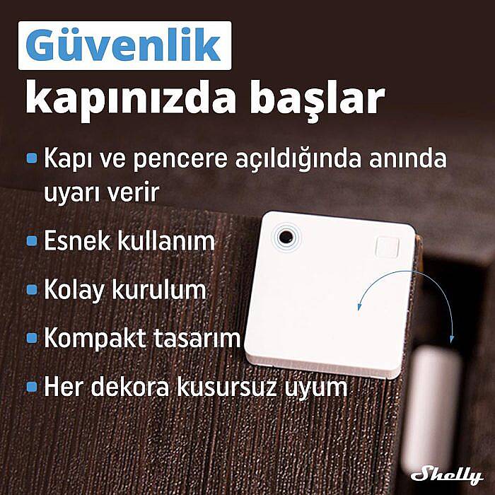 BLU Kapı ve Pencere Sensörü - 6