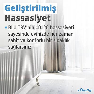 BLU TRV Akıllı Termostatik Radyatör Vanası - 5