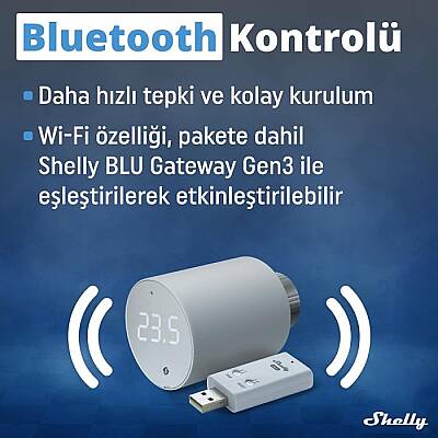 BLU TRV Akıllı Termostatik Radyatör Vanası - 7