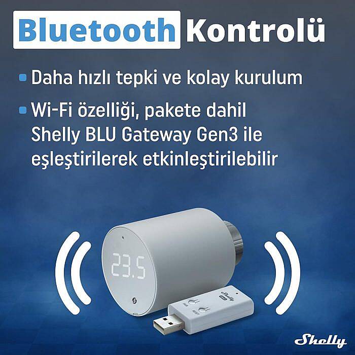BLU TRV Akıllı Termostatik Radyatör Vanası - 7