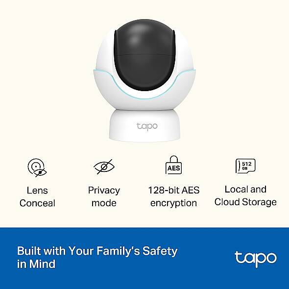 Çift Lensli Akıllı Bebek Kamerası | Tapo C840 - 5