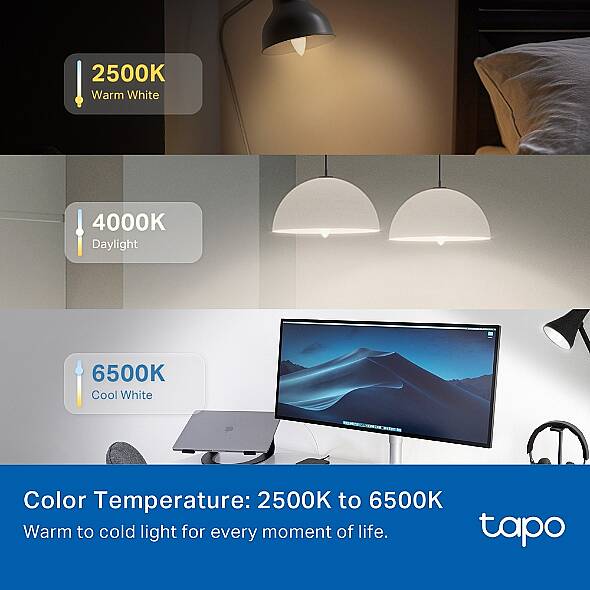 Çok Renkli Akıllı Ampul | Tapo L430C - 4