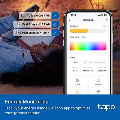 Çok Renkli Akıllı P45 Ampul | Tapo L430P - 5