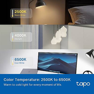 Çok Renkli Akıllı P45 Ampul | Tapo L430P - 7
