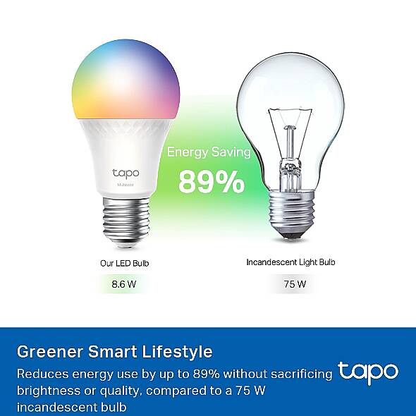 Çok Renkli Akıllı Wi-Fi Ampul | Tapo L535E - 3