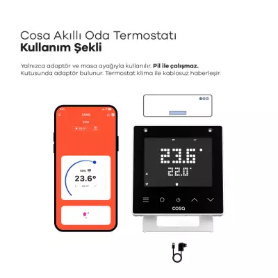 Akıllı Oda Termostatı Klima Kontrolü - 4