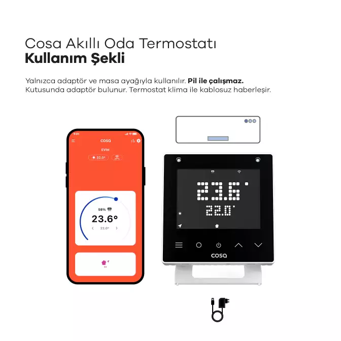 Akıllı Oda Termostatı Klima Kontrolü - 4