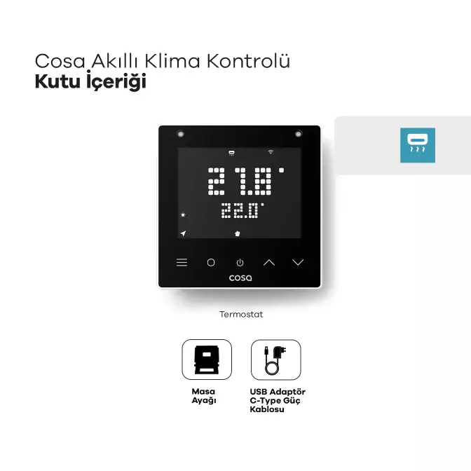Akıllı Oda Termostatı Klima Kontrolü - 5
