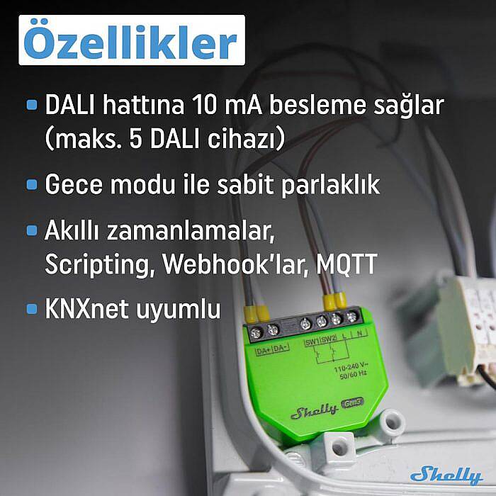 DALI Dimmer Gen3 Akıllı DALI Dimmer LED Kontrol Rölesi - 6
