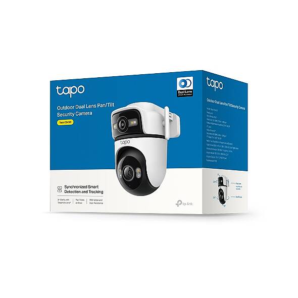Dış Mekan Çift Lensli Pan/Tilt Güvenlik Kamerası | Tapo C545D - 1