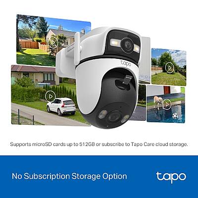 Dış Mekan Çift Lensli Pan/Tilt Güvenlik Kamerası | Tapo C545D - 7