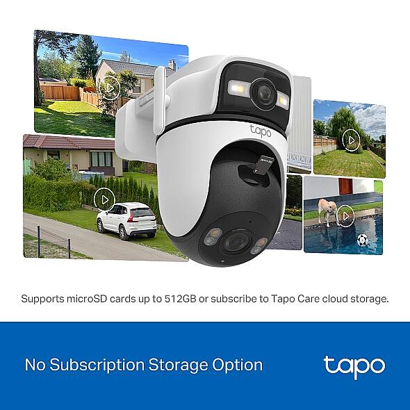 Dış Mekan Çift Lensli Pan/Tilt Güvenlik Kamerası | Tapo C545D - 7
