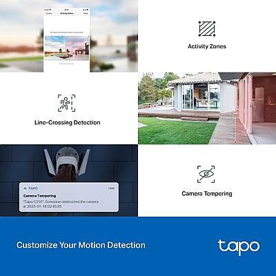 Dış Mekan Güvenlik Wi-Fi Kamerası | Tapo C310 - 5