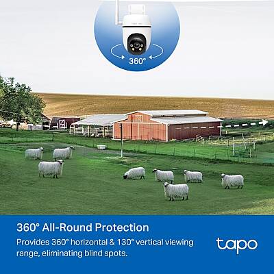 Dış Mekan Pan/Tilt 4G LTE Kamera | Tapo C501GW - 6