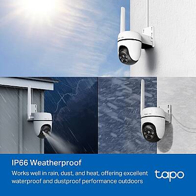 Dış Mekan Pan/Tilt 4G LTE Kamera | Tapo C501GW - 9